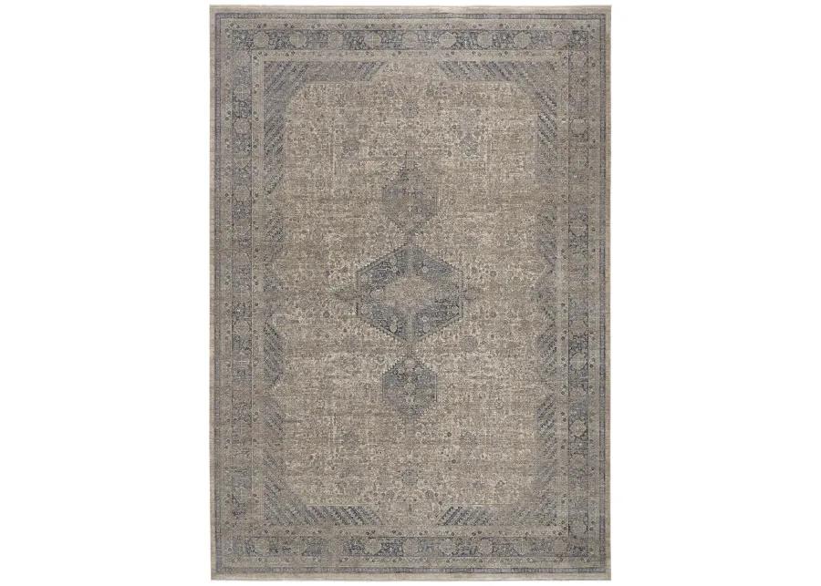 Marquette 3775F Taupe/Gray/Blue 6'7" x 9'10" Rug