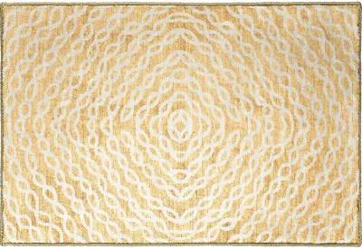 Brisbane BR3 Gold 20" x 30" Rug