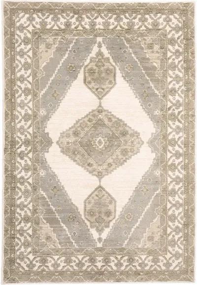 Andorra 1'10" x 3'2" Beige Rug