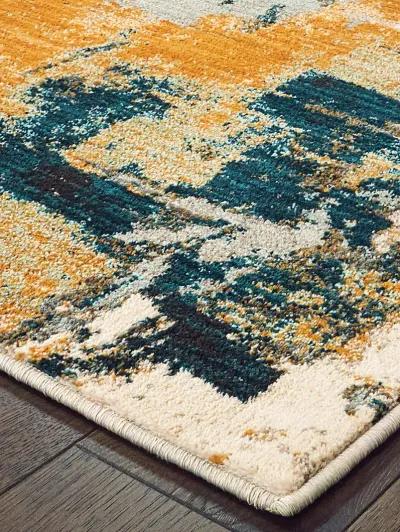 Sedona 9'10" x 12'10" Blue Rug