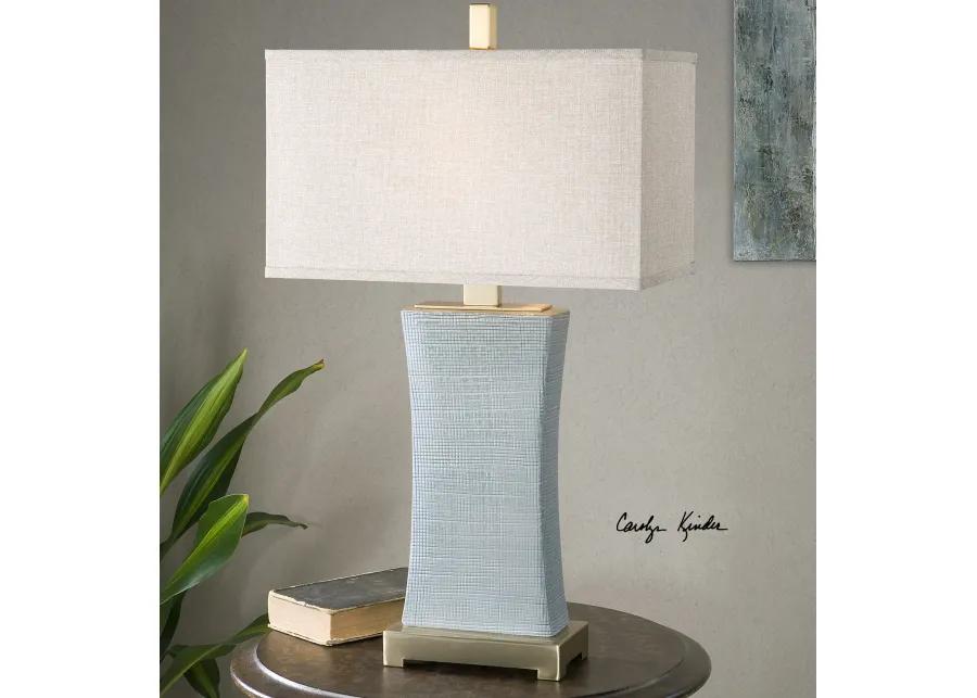 Uttermost Cantarana Blue Gray Table Lamp