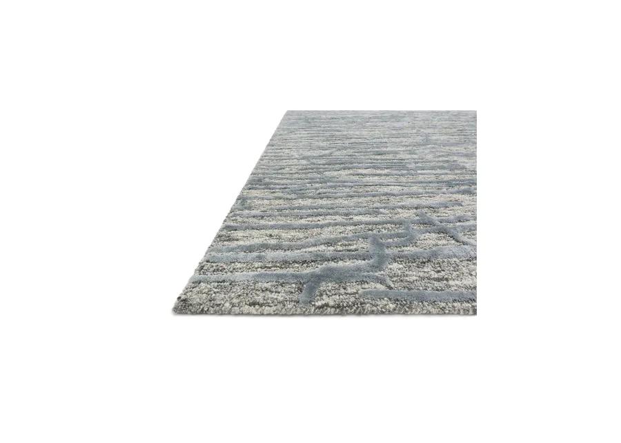 Juneau JY07 Grey/Blue 7'9" x 9'9" Rug