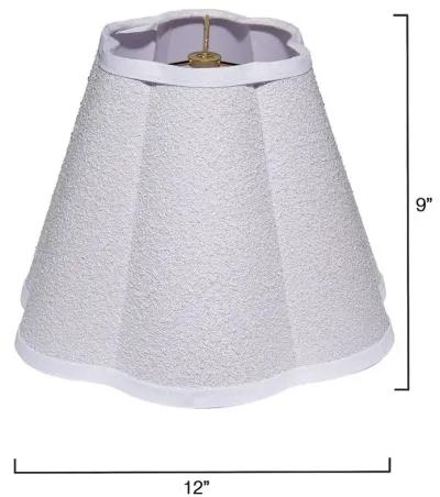 Scalloped Lamp Shade