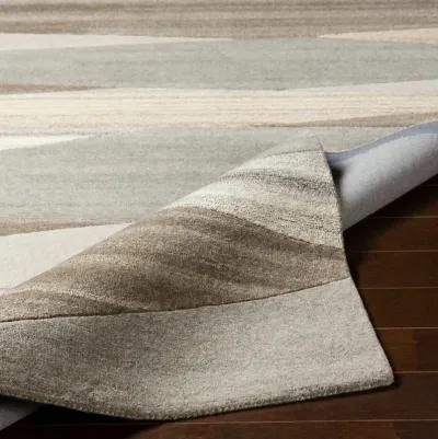 Forum FM-7203 4' Square Gray Rug