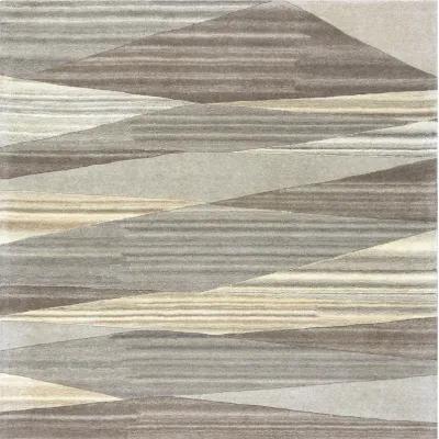 Forum FM-7203 4' Square Gray Rug