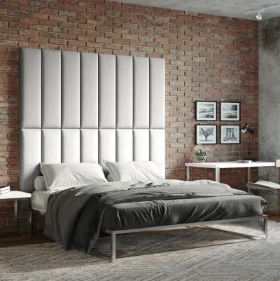 Jaxx Panelist Modern Padded Headboard � Set of 4 Wall Mounted Panels