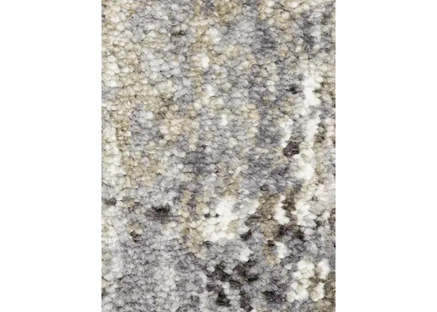 Aspen 2'3" x 7'6" Grey Rug