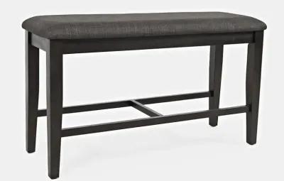 Jofran American Rustics Upholstered 42 Counter Bench