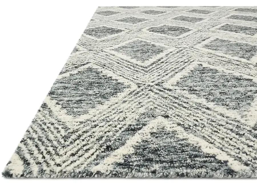 Kopa KO07 Ink/Ivory 7'9" x 9'9" Rug by ED by Ellen DeGeneres