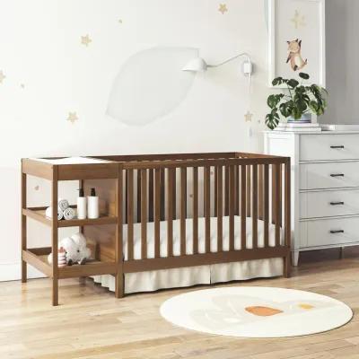 Baby Relax Ema 3-in-1 Convertible Crib & Changer Combo