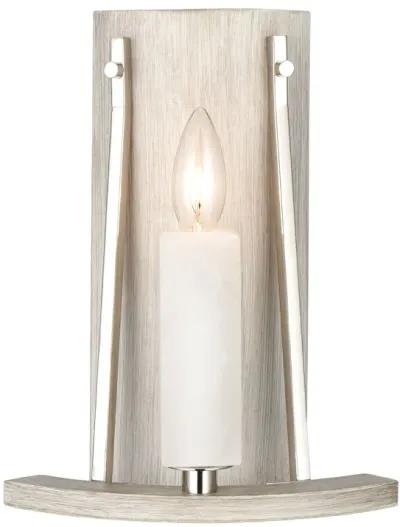 White Stone Sconce