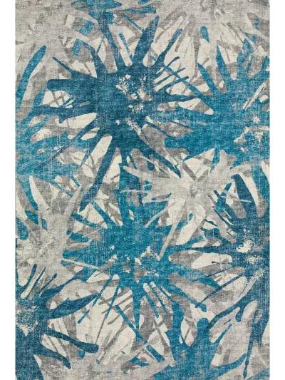 Brisbane BR6 Cobalt 3' x 5' Rug