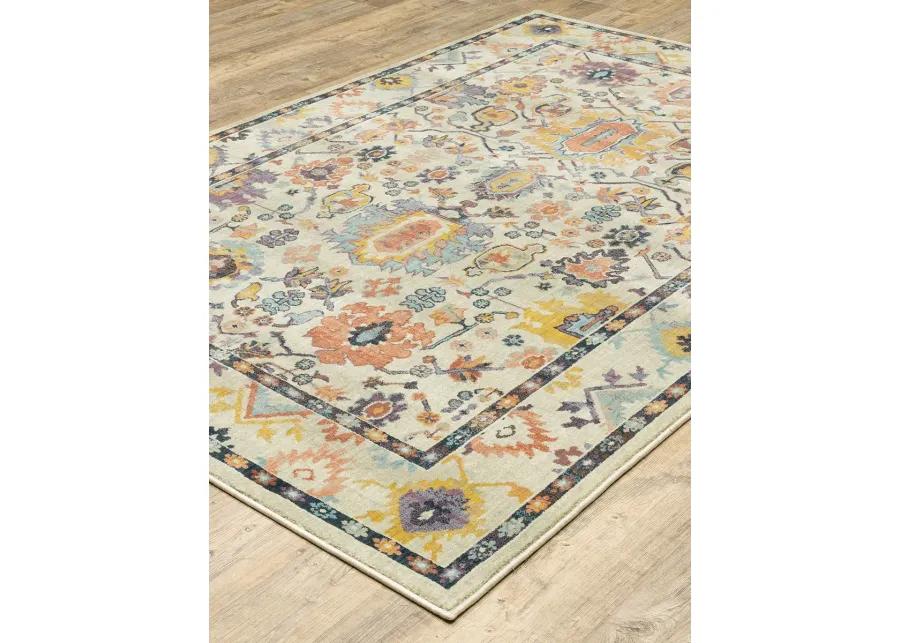 Xanadu 5'3" x 7'6" Beige Rug