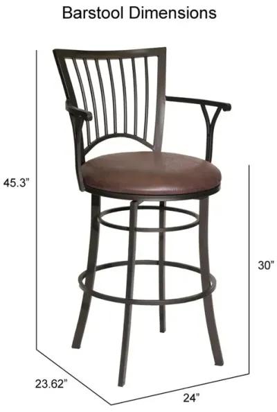 Bayview Swivel Barstool