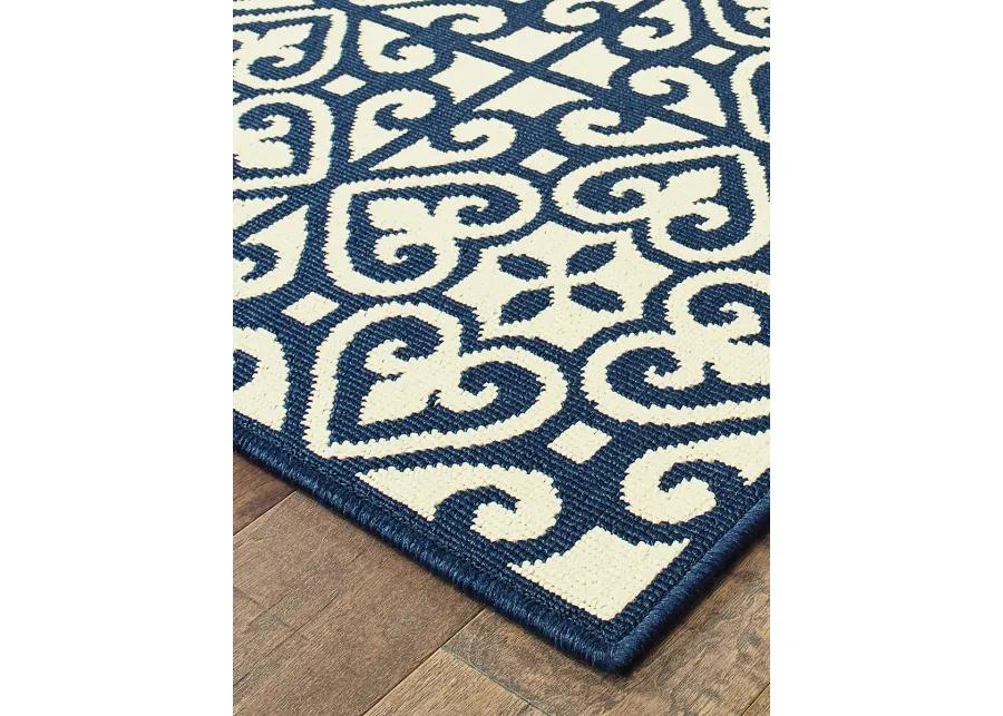 Marina 8'6" x 13' Ivory Rug