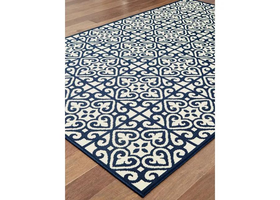 Marina 8'6" x 13' Ivory Rug