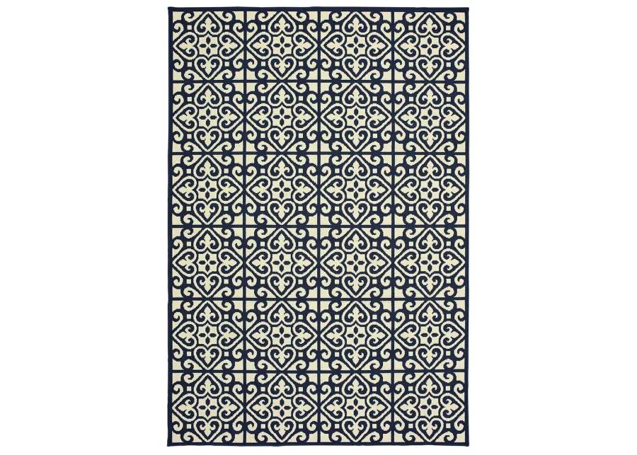 Marina 8'6" x 13' Ivory Rug