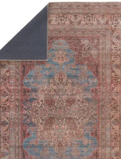 Harman By Katelester Vacherie Red 2'6" x 10' Runner Rug