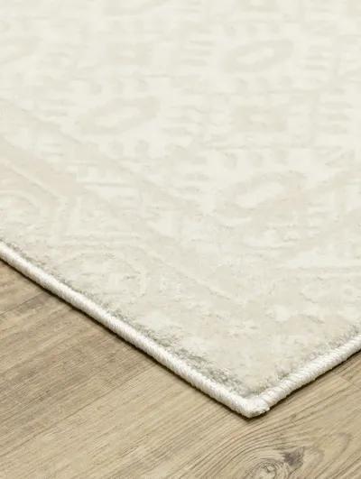 Raylan 6'7" x 9'6" Ivory Rug