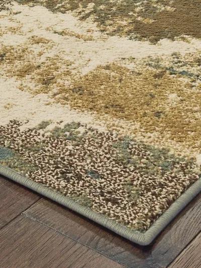 Laurel 5'3" x 7' Brown Rug