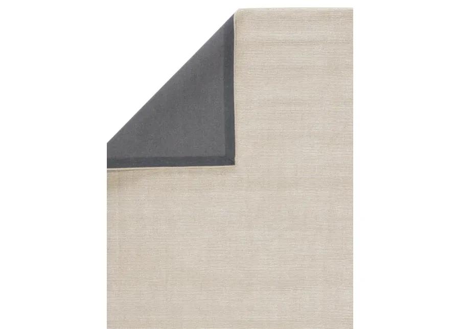 Konstrukt Kelle White 2'6" x 8' Runner Rug