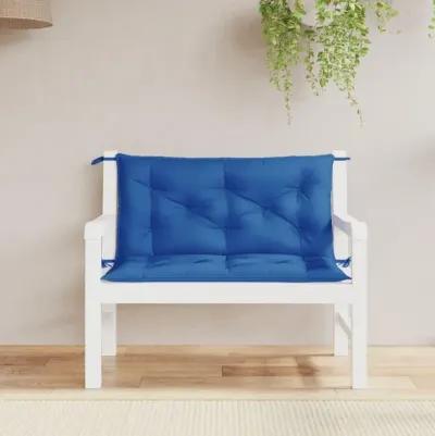 vidaXL Cushion for Swing Chair Blue 39.4" Fabric