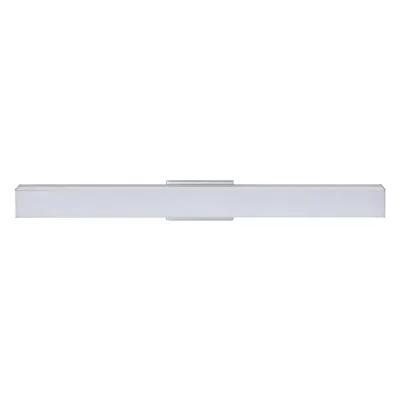 VONN Lighting Integrated AC LED ADA Compliant Bathroom Wall Lighting Fixture in Silver