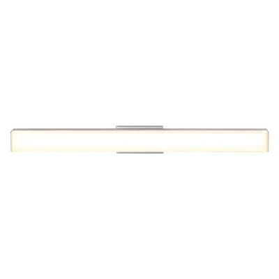 VONN Lighting Integrated AC LED ADA Compliant Bathroom Wall Lighting Fixture in Silver