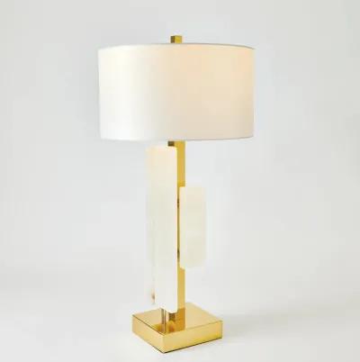 Posh Block Table Lamp