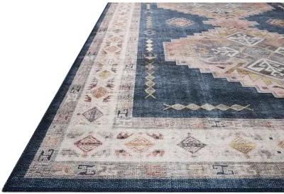 Heidi HEI03 Denim/Blush 8'6" x 11'6" Rug by Loloi II