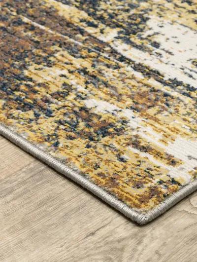 Caravan 9'10" x 12'10" Gold Rug