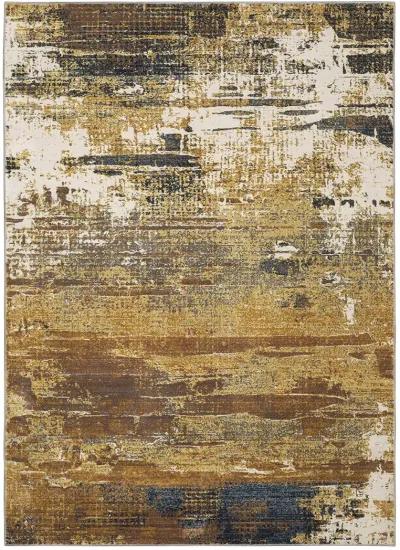 Caravan 9'10" x 12'10" Gold Rug