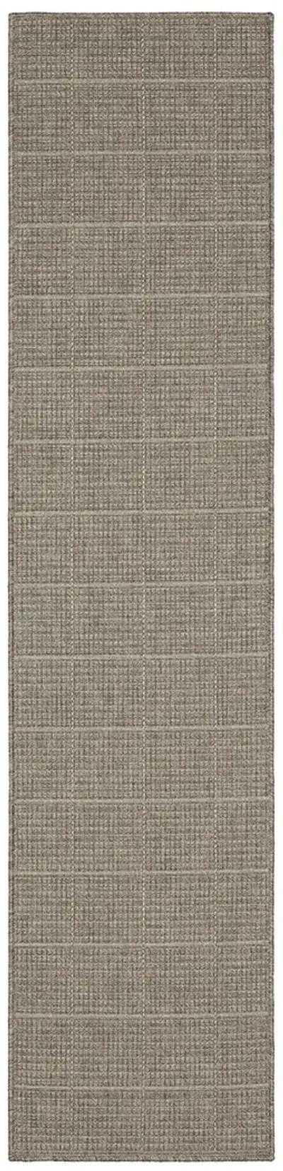 Caicos 1'10" x 7'6" Grey Rug