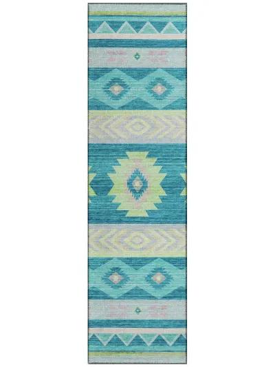 Phoenix PH3 Teal 2'3" x 7'6" Rug