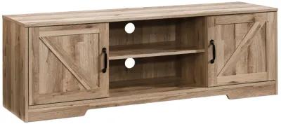 59 in. Wood TV Stand with 2 Storage Cabinets Fits TV's up to 59 in.