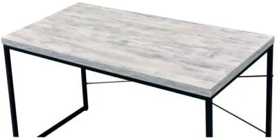 Jurgen Desk, White & Black 92915