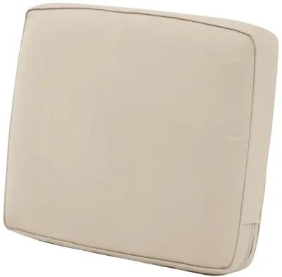 Classic Accessories 62-024-BEIGE-EC Seat Cushion Combo, 21"W x 20"H x 4"Thick, Antique Beige