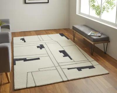 Maguire 8902F Ivory/Gray/Taupe 9' x 12' Rug