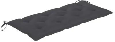 vidaXL Garden Bench Cushion Anthracite 47.2"x19.7"x2.8" Fabric