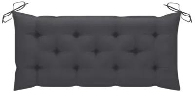 vidaXL Garden Bench Cushion Anthracite 47.2"x19.7"x2.8" Fabric