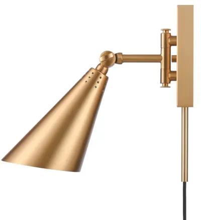 Whitmire 10.25'' High 1-Light Gold Sconce