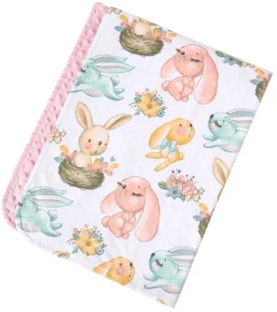 Honey Lemonade - Premium Baby & Toddler Minky Blanket (Bunnies)