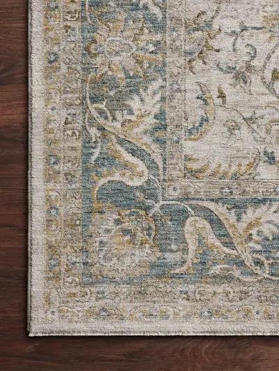 Gaia Natural/Ocean 7'10" x 10'2" Area Rug