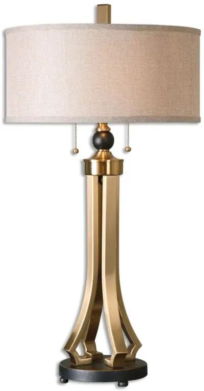 Uttermost Selvino Brushed Brass Table Lamp