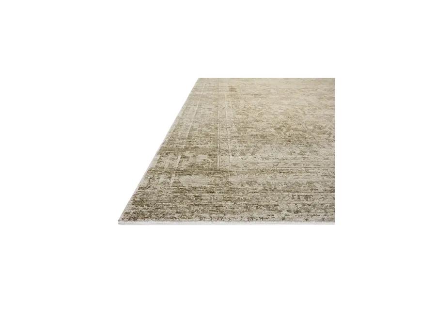 Honora Khaki/Beige 3'9" x 5'9" Accent Rug by Amber Lewis x Loloi