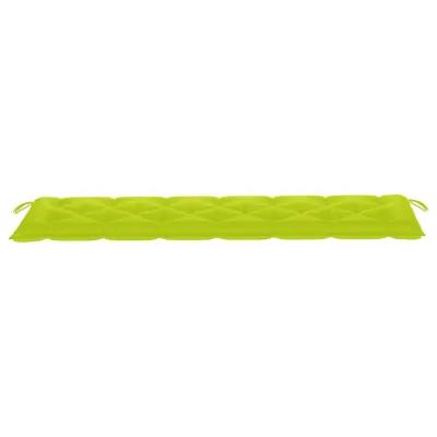 vidaXL Garden Bench Cushion Bright Green 78.7"x19.7"x 2.8" Fabric