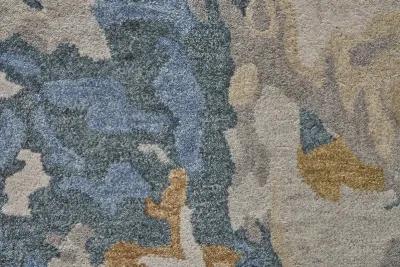 Everley 8645F Gray/Blue/Gold 10' x 14' Rug