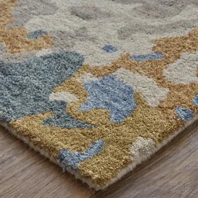 Everley 8645F Gray/Blue/Gold 10' x 14' Rug