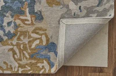 Everley 8645F Gray/Blue/Gold 10' x 14' Rug