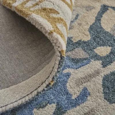 Everley 8645F Gray/Blue/Gold 10' x 14' Rug